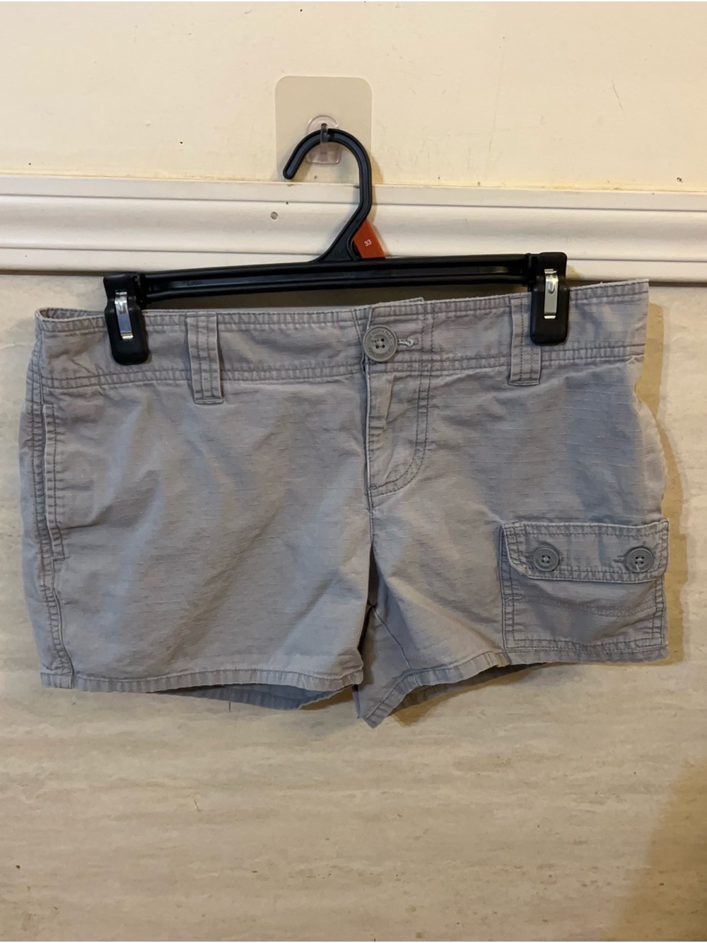 The North Face women's low-rise cargo hiking shorts.